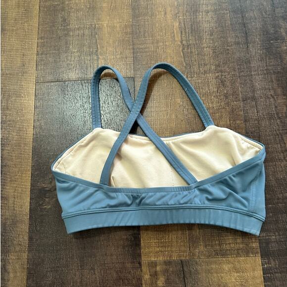 Albion Fit Blue Gray Uplift Bra Size Small - Picture 2 of 5